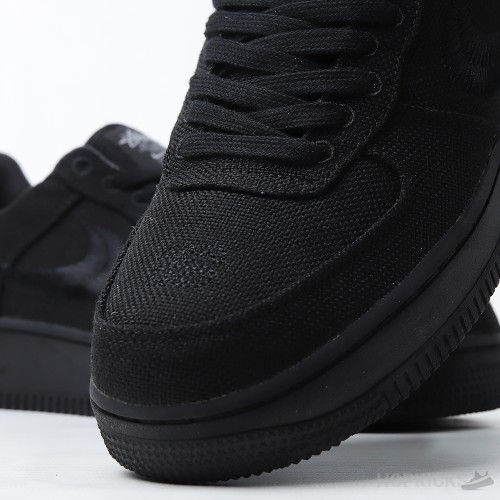 Stussy x Nike Air Force 1 Low Black (Premium Plus Batch)