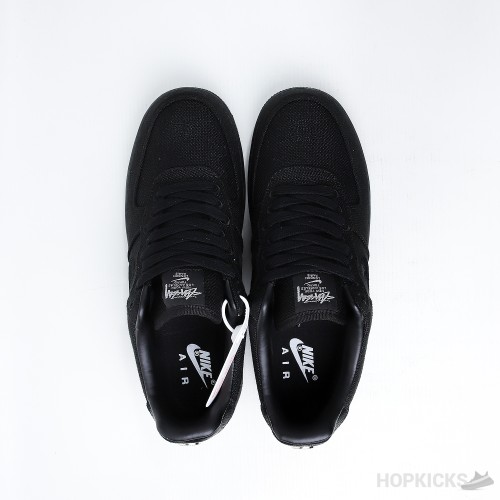 Stussy x Nike Air Force 1 Low Black (Premium Plus Batch)