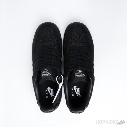 Stussy x Nike Air Force 1 Low Black (Premium Plus Batch)