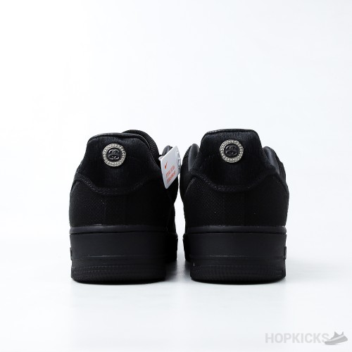 Stussy x Nike Air Force 1 Low Black (Premium Plus Batch)