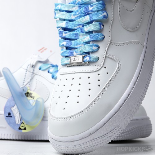 Nike Air Force 1 Blue - UV Reactive (Dot Perfect)