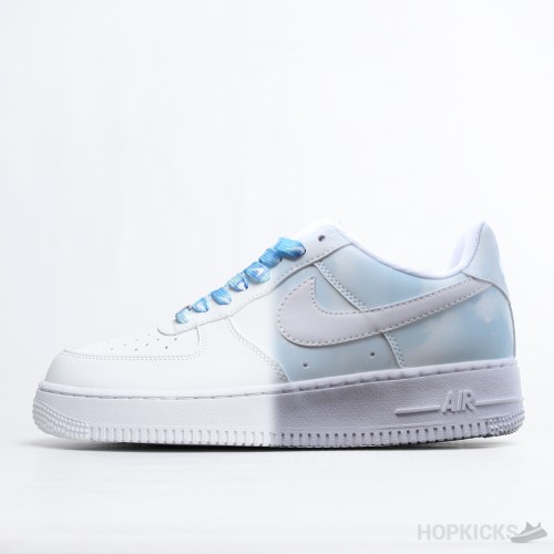 Nike Air Force 1 Blue - UV Reactive (Dot Perfect)