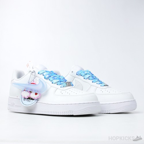 Nike Air Force 1 Blue - UV Reactive (Dot Perfect)