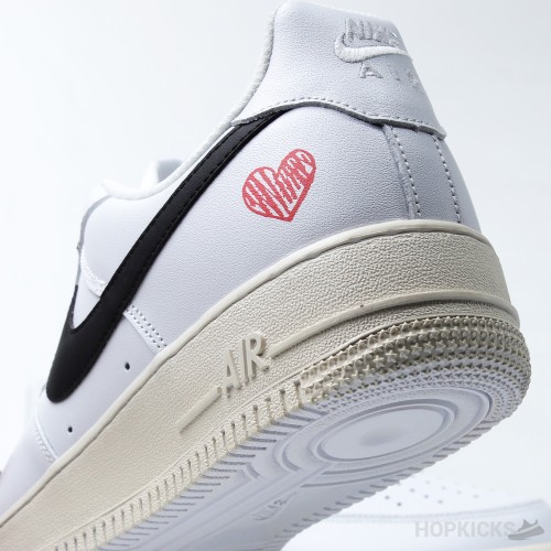 Nike Air force 1 Low Sail White Black (Premium Batch)