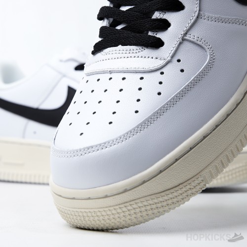 Nike Air force 1 Low Sail White Black (Premium Batch)