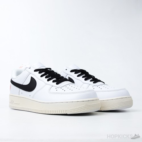 Nike Air force 1 Low Sail White Black (Premium Batch)