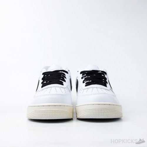 Nike Air force 1 Low Sail White Black (Premium Batch)