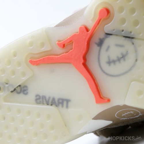 Travis Scott x Air Jordan 6 Khaki (Dot Perfect)