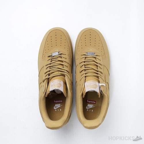 Supreme x Nike Air Force 1 Low SP Wheat (Premium Plus Batch)