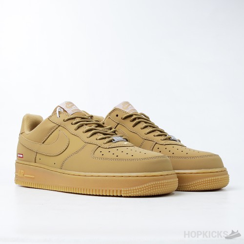 Supreme x Nike Air Force 1 Low SP Wheat (Premium Plus Batch)