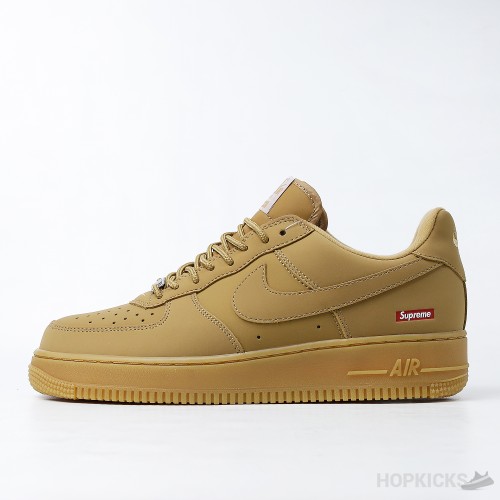 Supreme x Nike Air Force 1 Low SP Wheat (Premium Plus Batch)