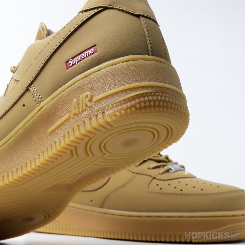 Supreme x Nike Air Force 1 Low SP Wheat (Premium Plus Batch)