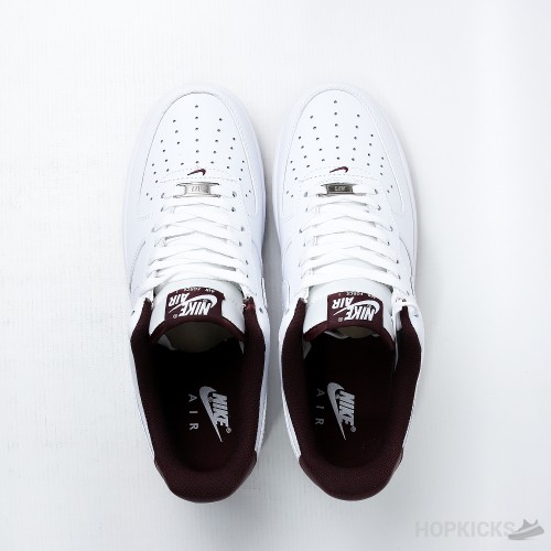 Nike Air Force 1 Low '07 White Dark Beetroot