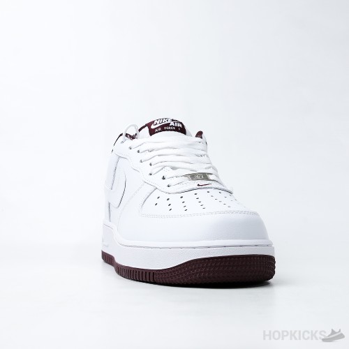 Nike Air Force 1 Low '07 White Dark Beetroot