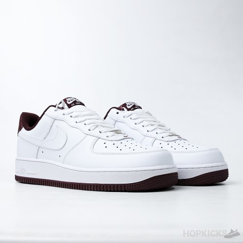 Nike Air Force 1 Low '07 White Dark Beetroot