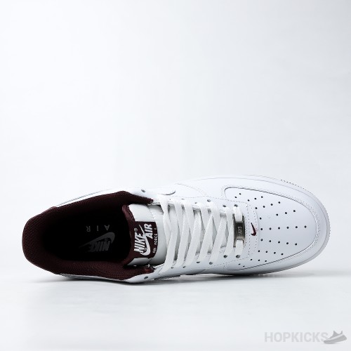 Nike Air Force 1 Low '07 White Dark Beetroot