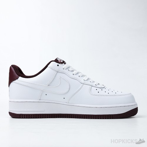 Nike Air Force 1 Low '07 White Dark Beetroot