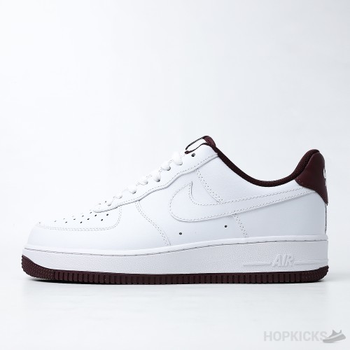 Nike Air Force 1 Low '07 White Dark Beetroot