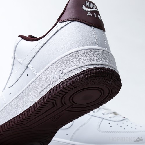 Nike Air Force 1 Low '07 White Dark Beetroot