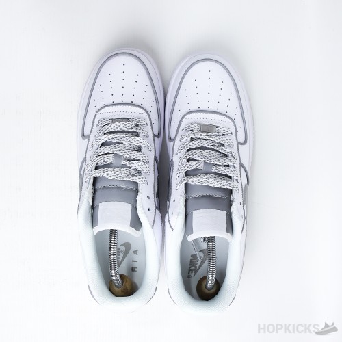 Nike Air Force 1 Low White Reflective (Premium Plus Batch)