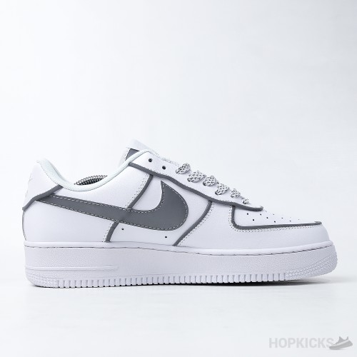 Nike Air Force 1 Low White Reflective (Premium Plus Batch)