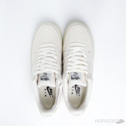 Stussy x Nike Air Force 1 Low Fossil [Premium Plus Batch]