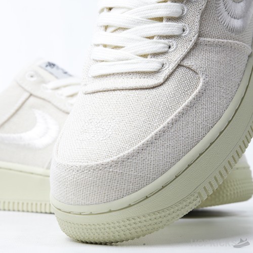 Stussy x Nike Air Force 1 Low Fossil [Premium Plus Batch]