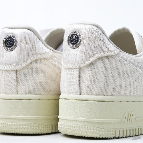 Stussy x Nike Air Force 1 Low Fossil [Premium Plus Batch]