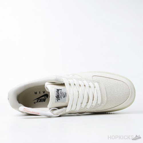 Stussy x Nike Air Force 1 Low Fossil [Premium Plus Batch]