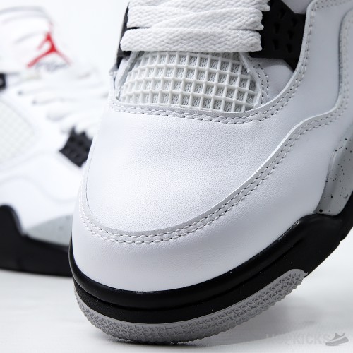 Air Jordan 4 Retro 'White Cement' (Dot Perfect)