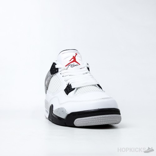 Air Jordan 4 Retro 'White Cement' (Dot Perfect)