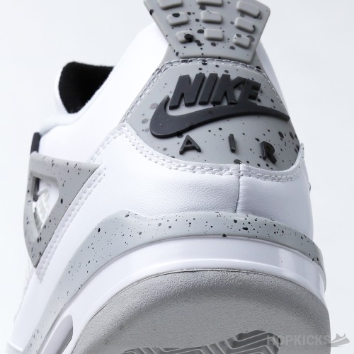 Air Jordan 4 Retro 'White Cement' (Dot Perfect)