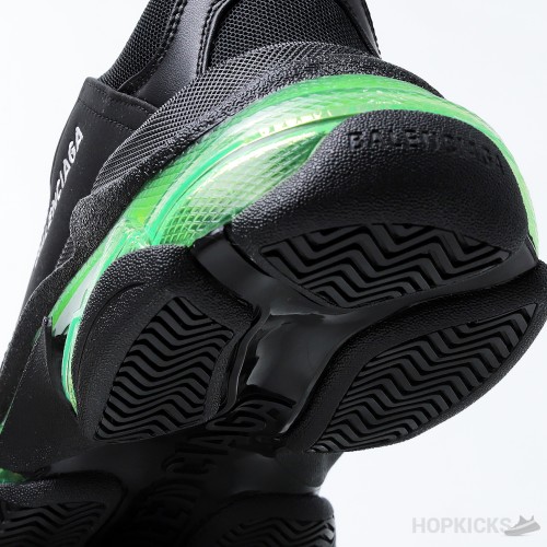 Bale*ciaga Triple S 'Black Green' (Dot Perfect)