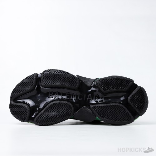 Bale*ciaga Triple S 'Black Green' (Dot Perfect)