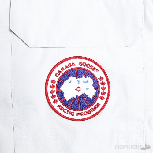 Canada Goose Expedition Heritage Parka White