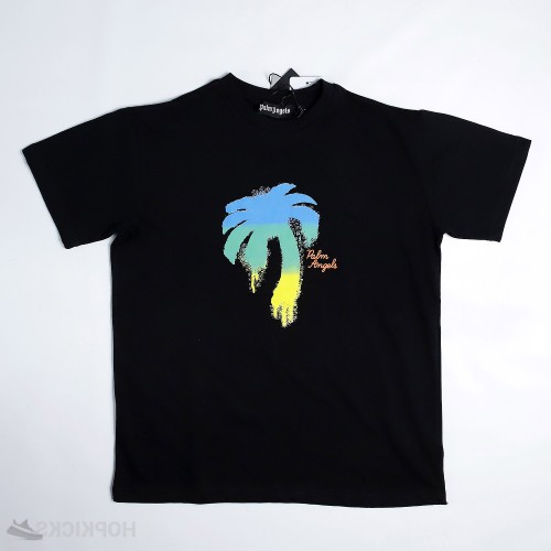 PALM ANGELS Tree Black T-Shirt