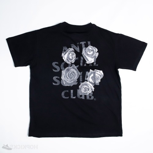 Anti Social Social Club Rose Black T-shirt