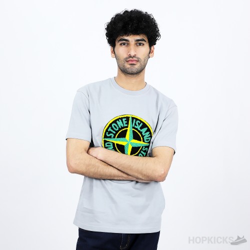 Stone Island Front Patch Logo T-Shirt