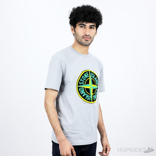 Stone Island Front Patch Logo T-Shirt