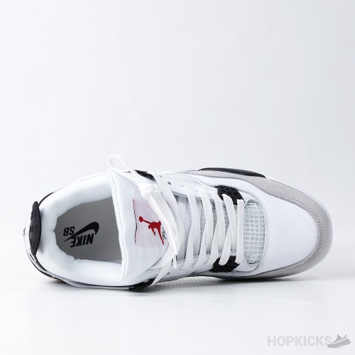 Air Jordan 4 x Nike SB Military Black (Slight Stain)