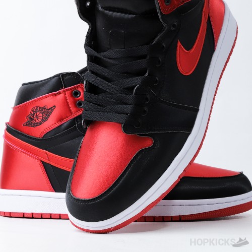 Air Jordan 1 Retro High OG Satin Bred (Premium Plus Batch)