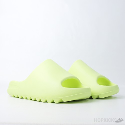 Yeezy Slide Glow Green (Premium Batch)