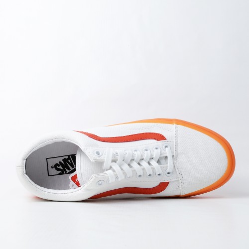 Vans UA Old Skool Translucent True White/Orange (Premium Batch)