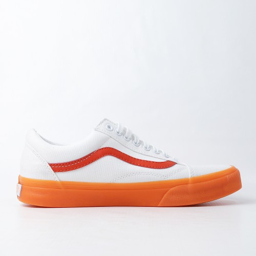 Vans UA Old Skool Translucent True White/Orange (Premium Batch)