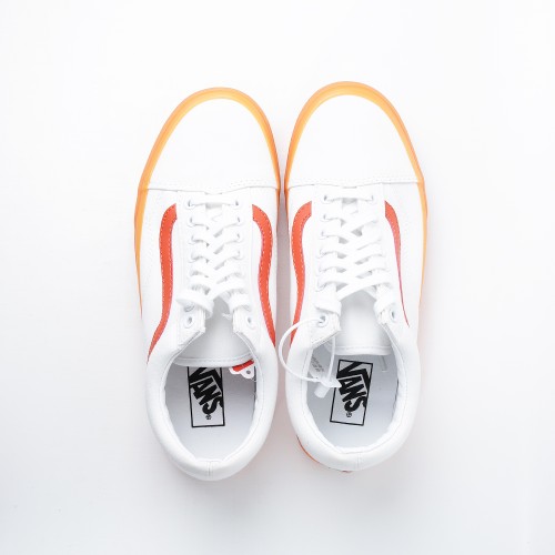 Vans UA Old Skool Translucent True White/Orange (Premium Batch)