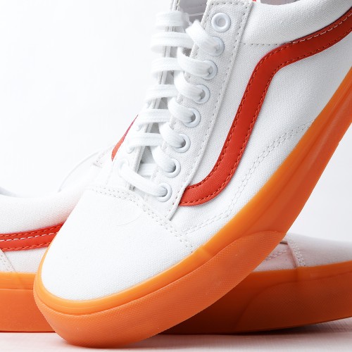 Vans UA Old Skool Translucent True White/Orange (Premium Batch)