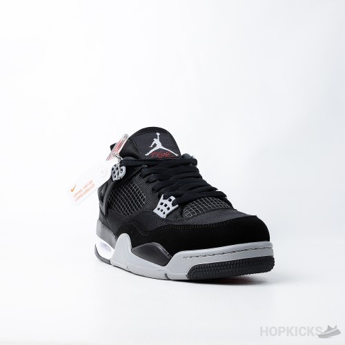 Air Jordan 4 Retro Black Canvas (Premium Plus Batch)