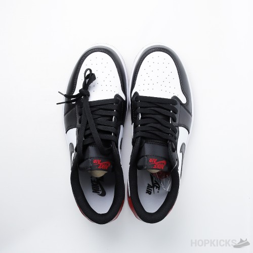 Air Jordan 1 Retro Low OG Black Toe (Premium Plus Batch)