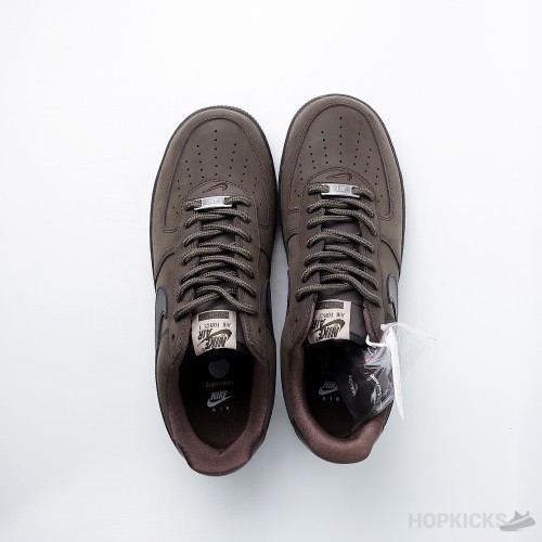 Nike Air Force 1 Low Supreme Baroque Brown (Dot Perfect)