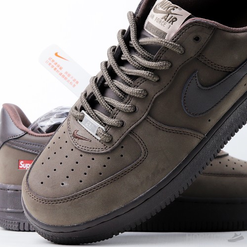 Nike Air Force 1 Low Supreme Baroque Brown (Dot Perfect)